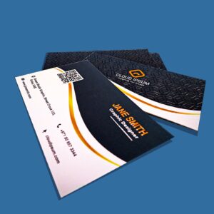 3D UV Business Cards