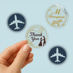 PVC Clear Stickers