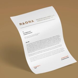 Embossed Letter head